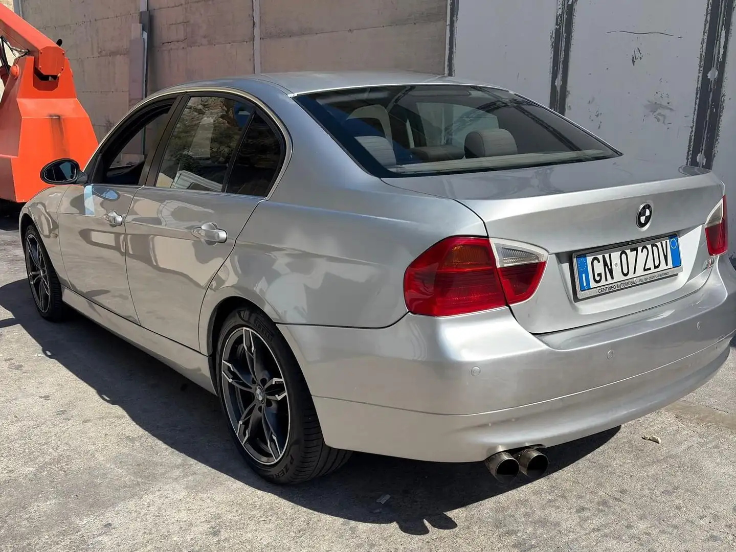 BMW 325 Serie 3 E90 Berlina 325d Msport Argent - 2
