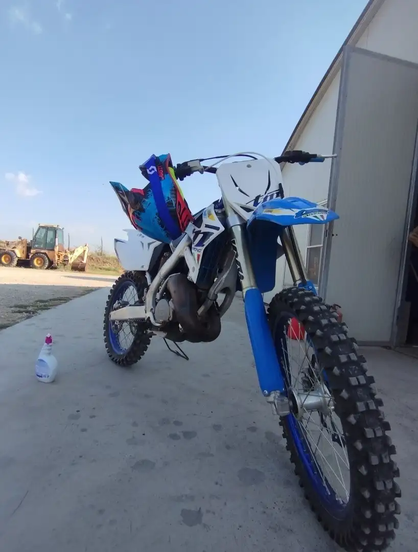 TM MX 125 cross Bleu - 1