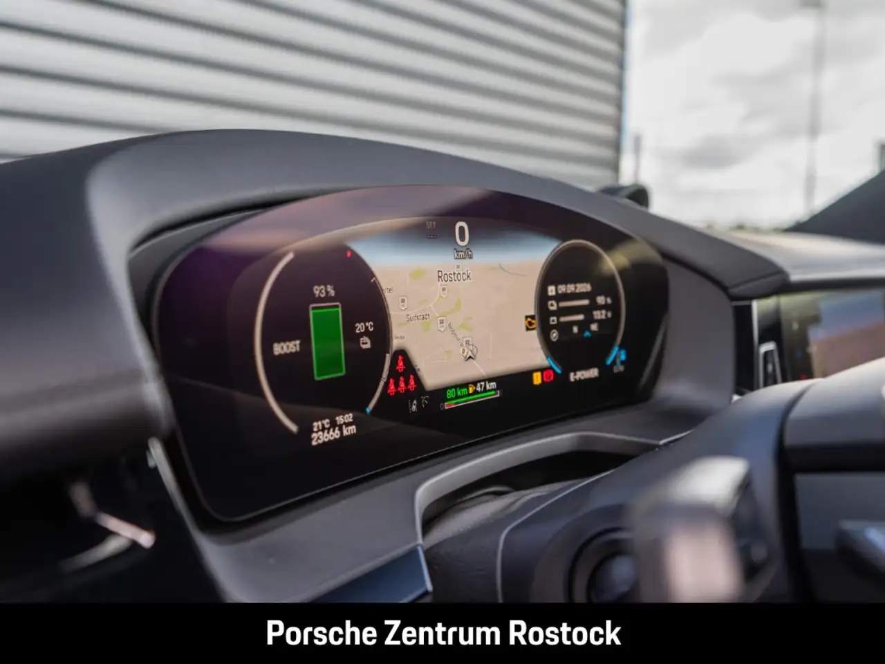 Porsche Panamera 4S E-Hybrid InnoDrive HA-Lenkung HUD, миниатюра 14