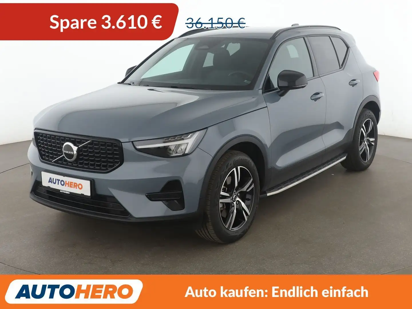 Volvo XC40 2.0 B4 Plus Dark 2WD Aut.*NAVI*LED*TEMPO*CAM*PDC* Grau - 1