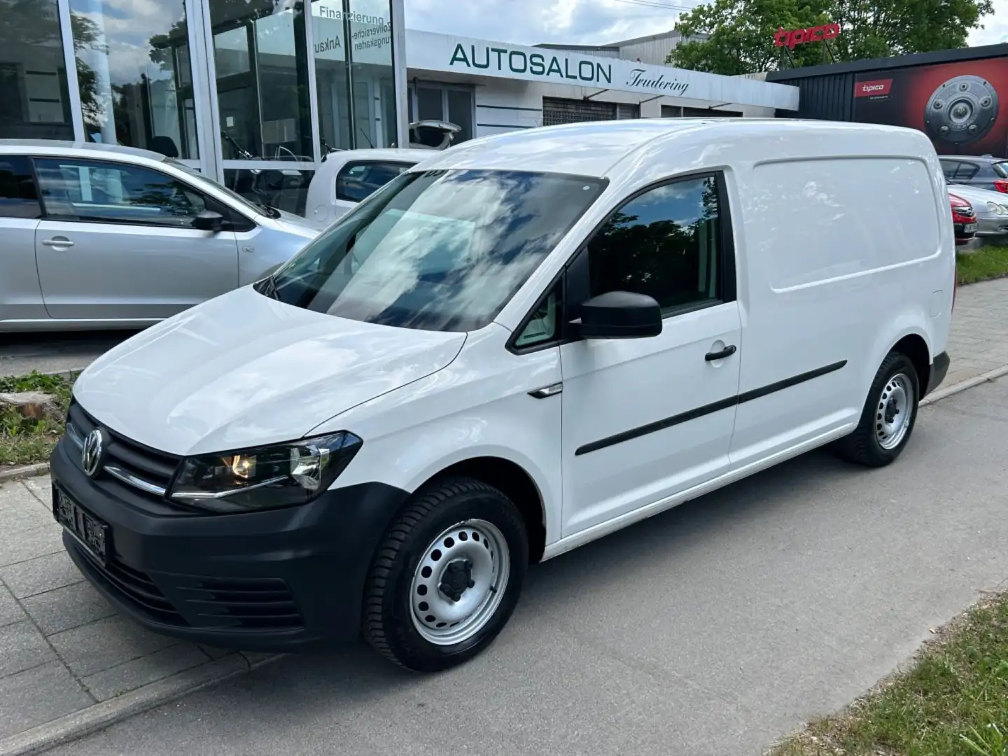 Volkswagen Caddy Maxi Regal Werkstatt Navi AHK PDC Wit - 2
