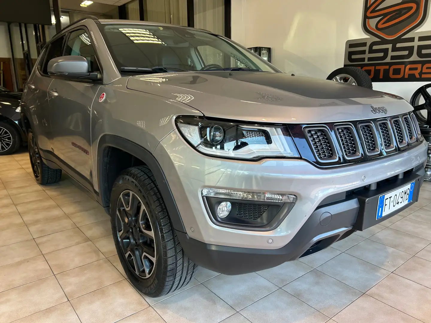 Jeep Compass Compass II 2017 2.0 mjt Trailhawk 4wd 170cv auto Grigio - 2