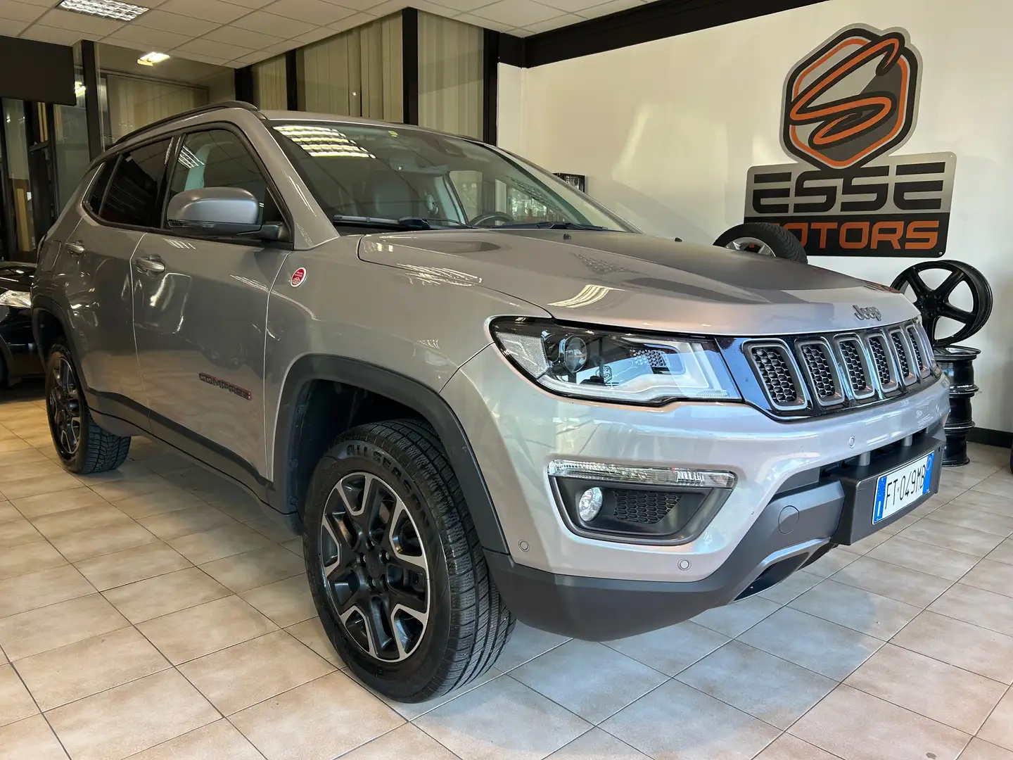 Jeep Compass Compass II 2017 2.0 mjt Trailhawk 4wd 170cv auto Grigio - 1