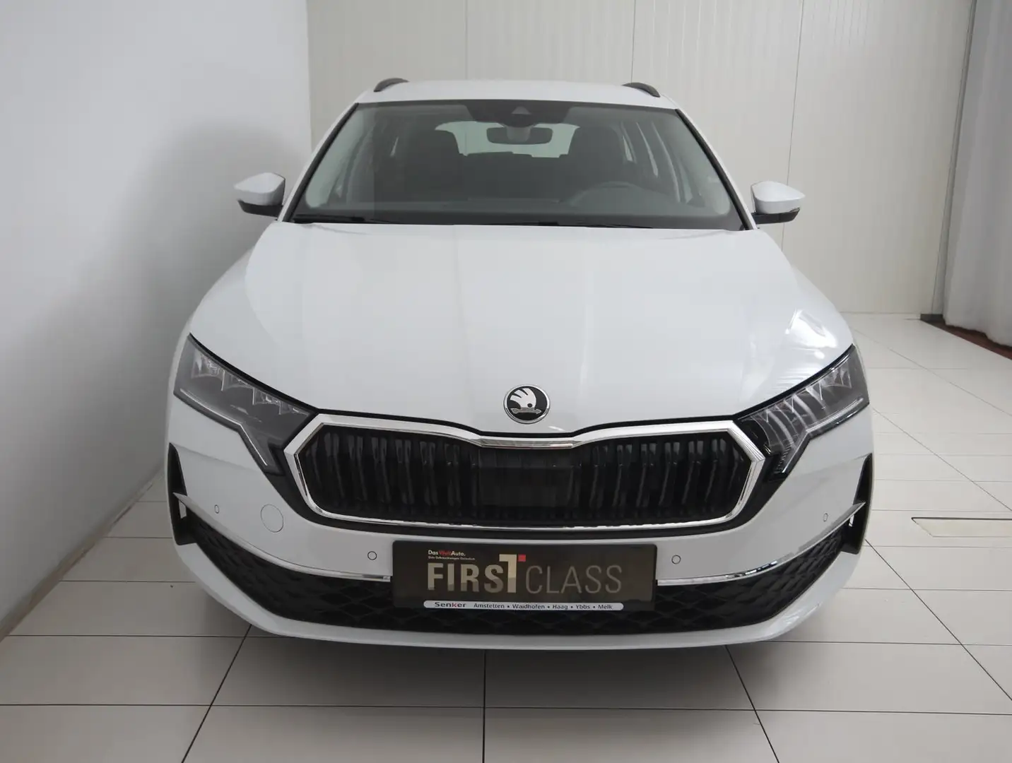 Skoda Octavia Selection TDI DSG Blanc - 2