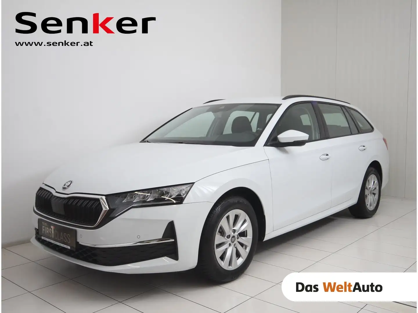 Skoda Octavia Selection TDI DSG Blanc - 1