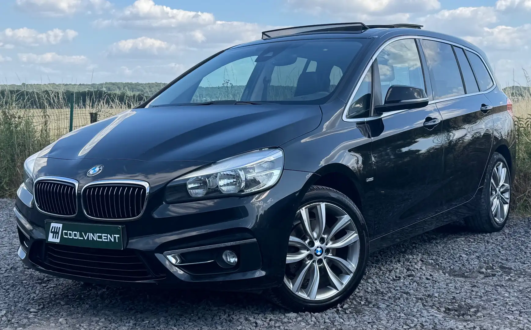 BMW 218 d - 7 Places - Luxury - Full Noir - 1