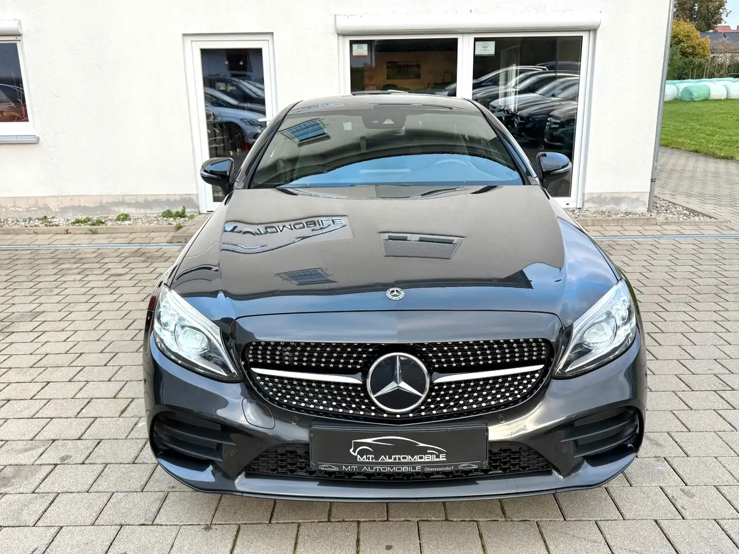 Mercedes-Benz C 200 *COUPE*AMG*NIGHT-P*LED*NAVI*SZH*PDC*KAMERA* Gris - 2