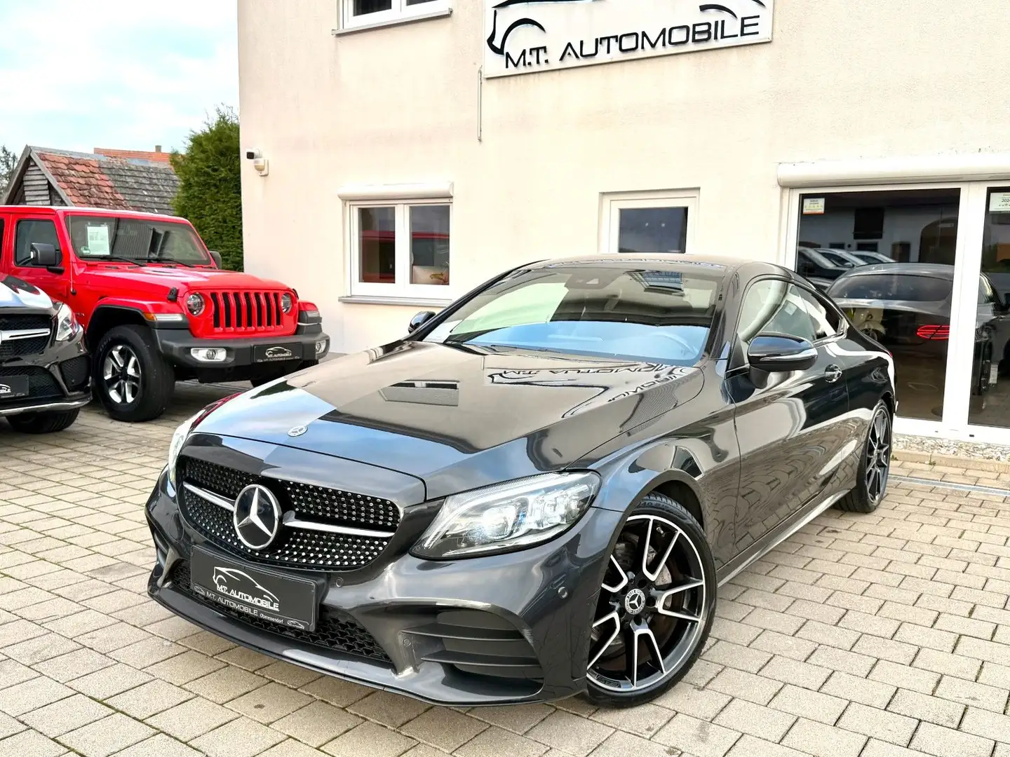 Mercedes-Benz C 200 *COUPE*AMG*NIGHT-P*LED*NAVI*SZH*PDC*KAMERA* Gris - 1