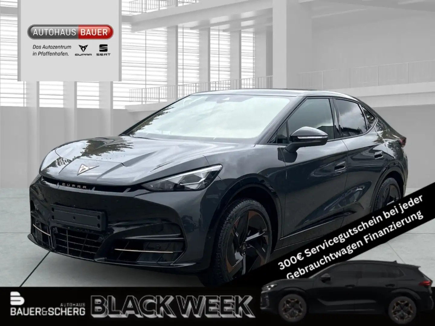 CUPRA Tavascan 210 kW ENDURANCE WÄRMEPUMPE 77KWH ADRENALIN PANORA Gris - 1