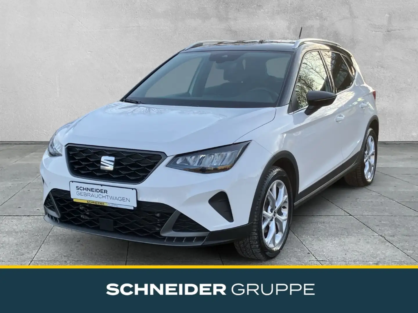 SEAT Arona FR 1.0 TSI LED+DAB+ISOFIX+TEMPOMAT Weiß - 1