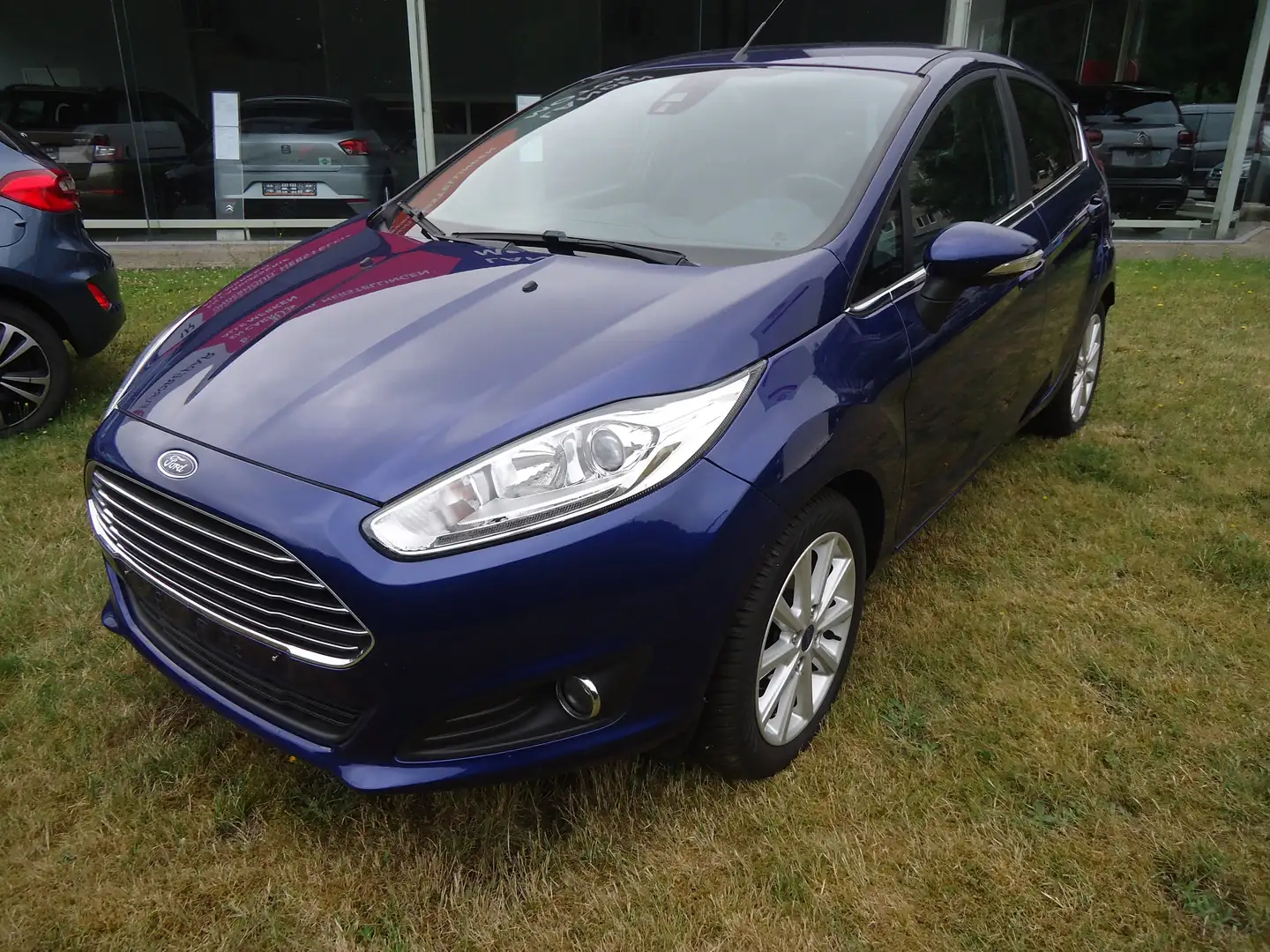 Ford Fiesta Fiesta 1.0 EcoBoost Titanium Blauw - 1