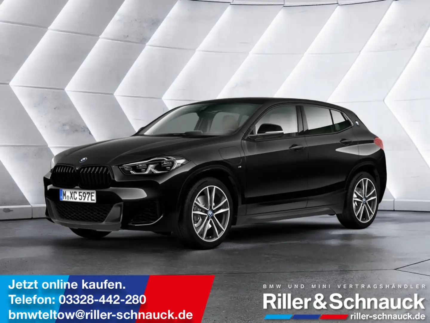 BMW X2 xDrive25e M-Sport H/K NAVI W-LAN HUD LED Noir - 1