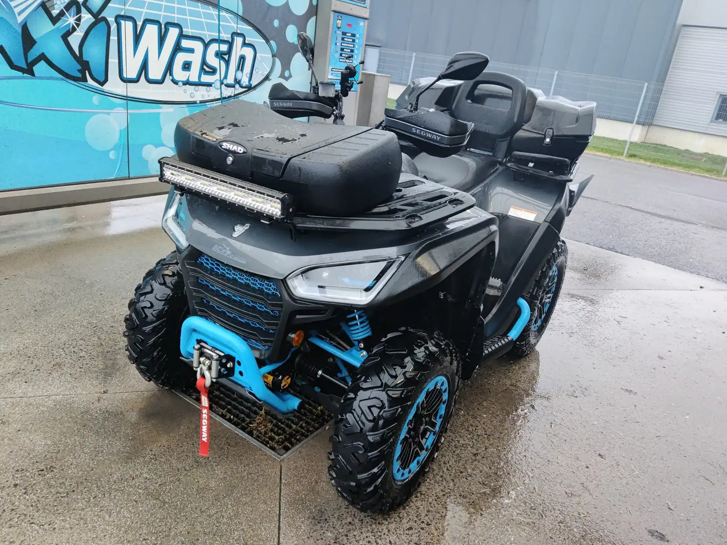 Segway Snarler 600 deux coffres, rampe led, Синій - 2