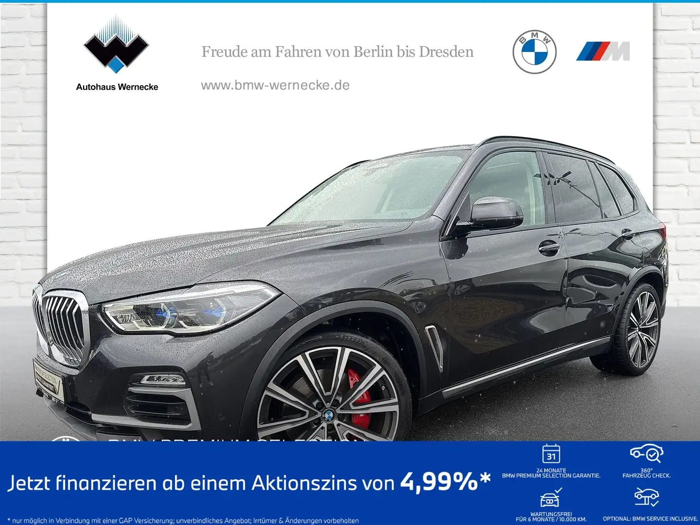 BMW X5 xDrive30d xLine Head-Up HK HiFi DAB WLAN Gri - 1