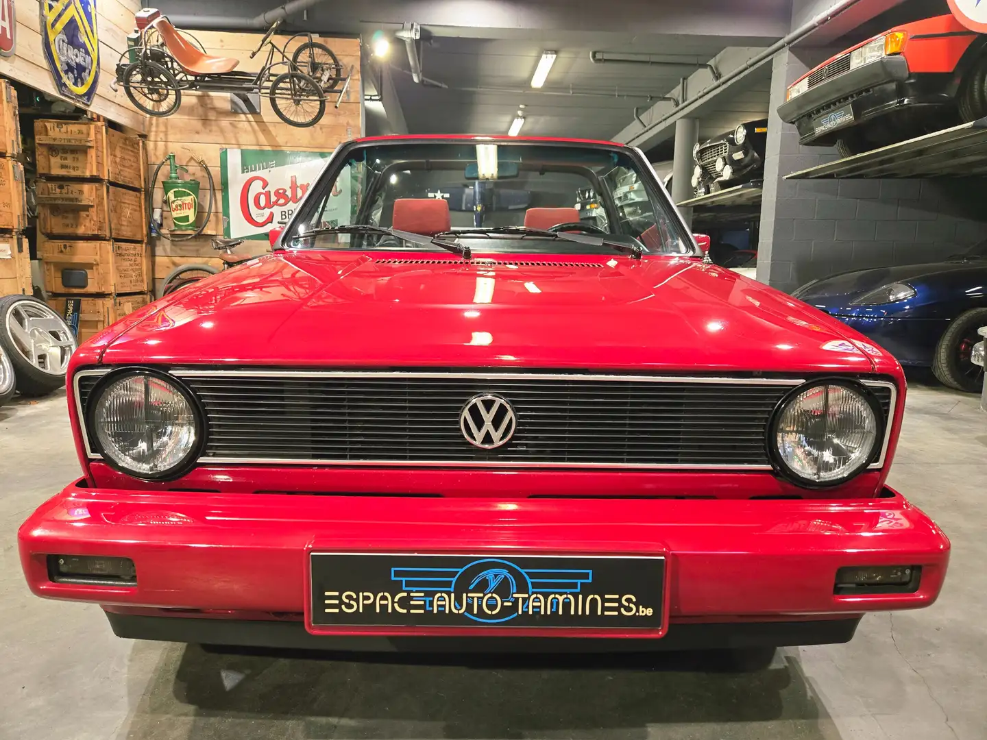 Volkswagen Golf Cabriolet 1.8 GLI AVEC BEAUCOUP DE CARACTERE & 129.000 km Rouge - 2