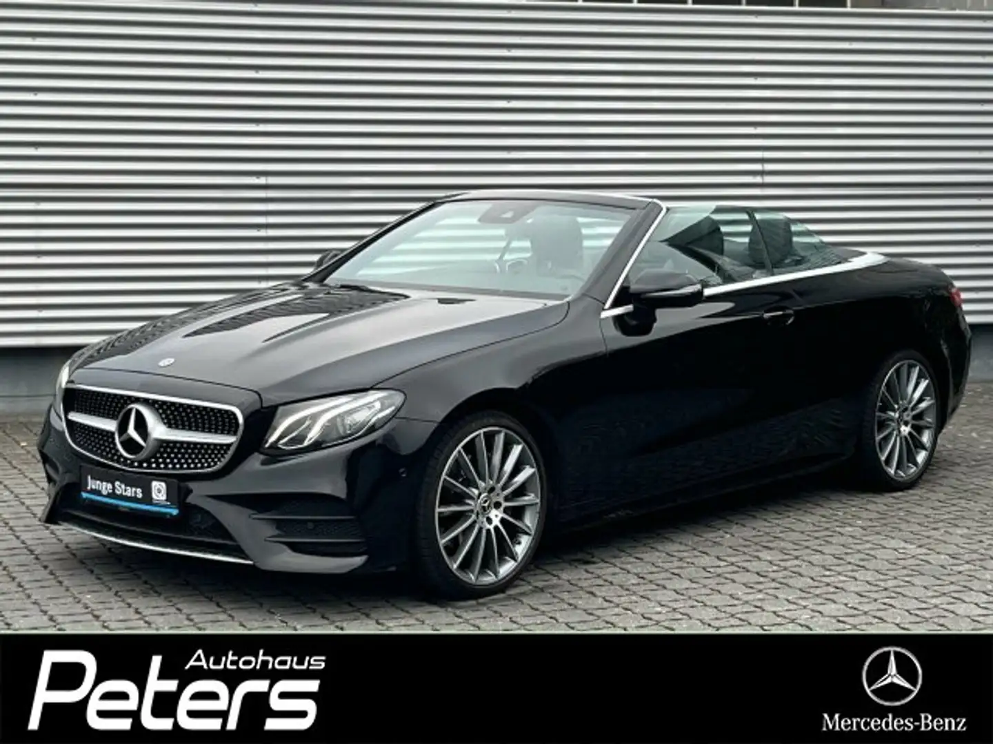Mercedes-Benz E 200 E 200 Cabrio AMG 20 Zoll LED/Wide/RFK/Comand Navi Schwarz - 2