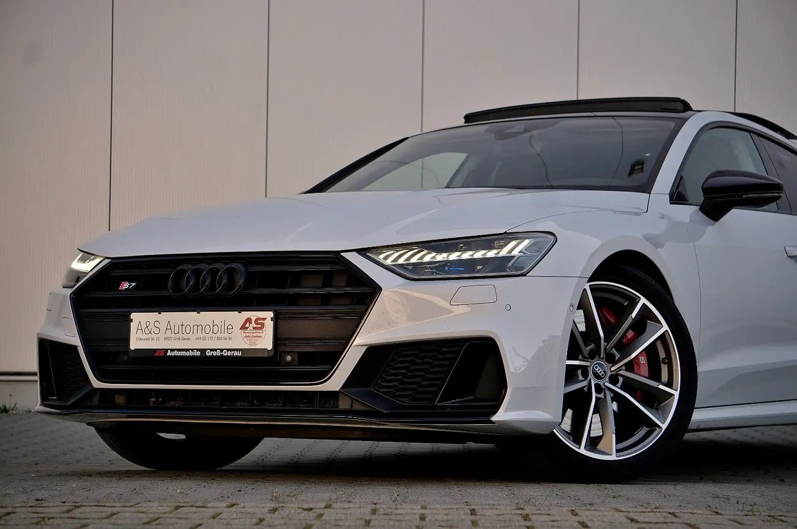 Audi S7 3.0 TDI *UNFALLFREI *S-SITZ *1.HAND *19% MwSt Weiß - 1