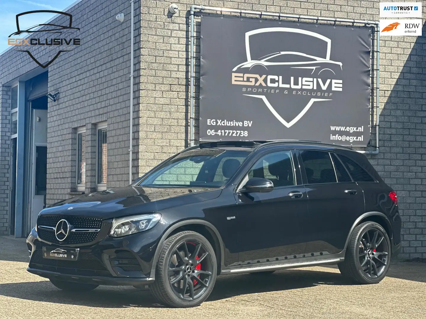 Mercedes-Benz GLC 43 AMG 4MATIC Pano/Memory/Lucht/Camera Zwart - 1