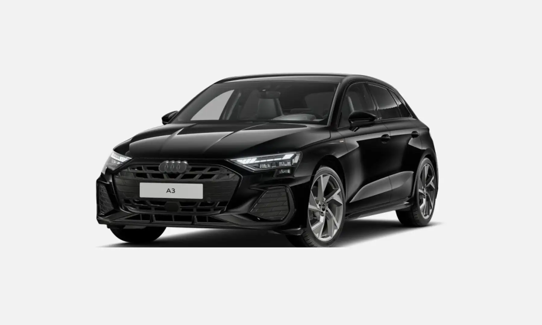 Audi A3 Sportback 35 TFSI Black line edition S tronic Noir - 1