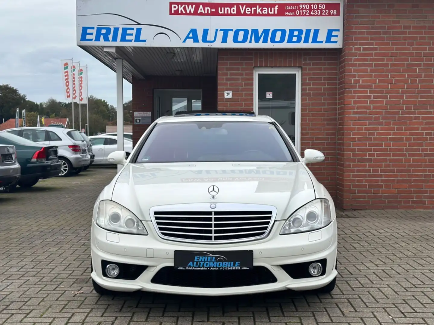 Mercedes-Benz S 63 AMG S 63 L AMG S -Klasse Lim. AMG 20LM/H&K/1.AZ/VOLL Blanc - 2