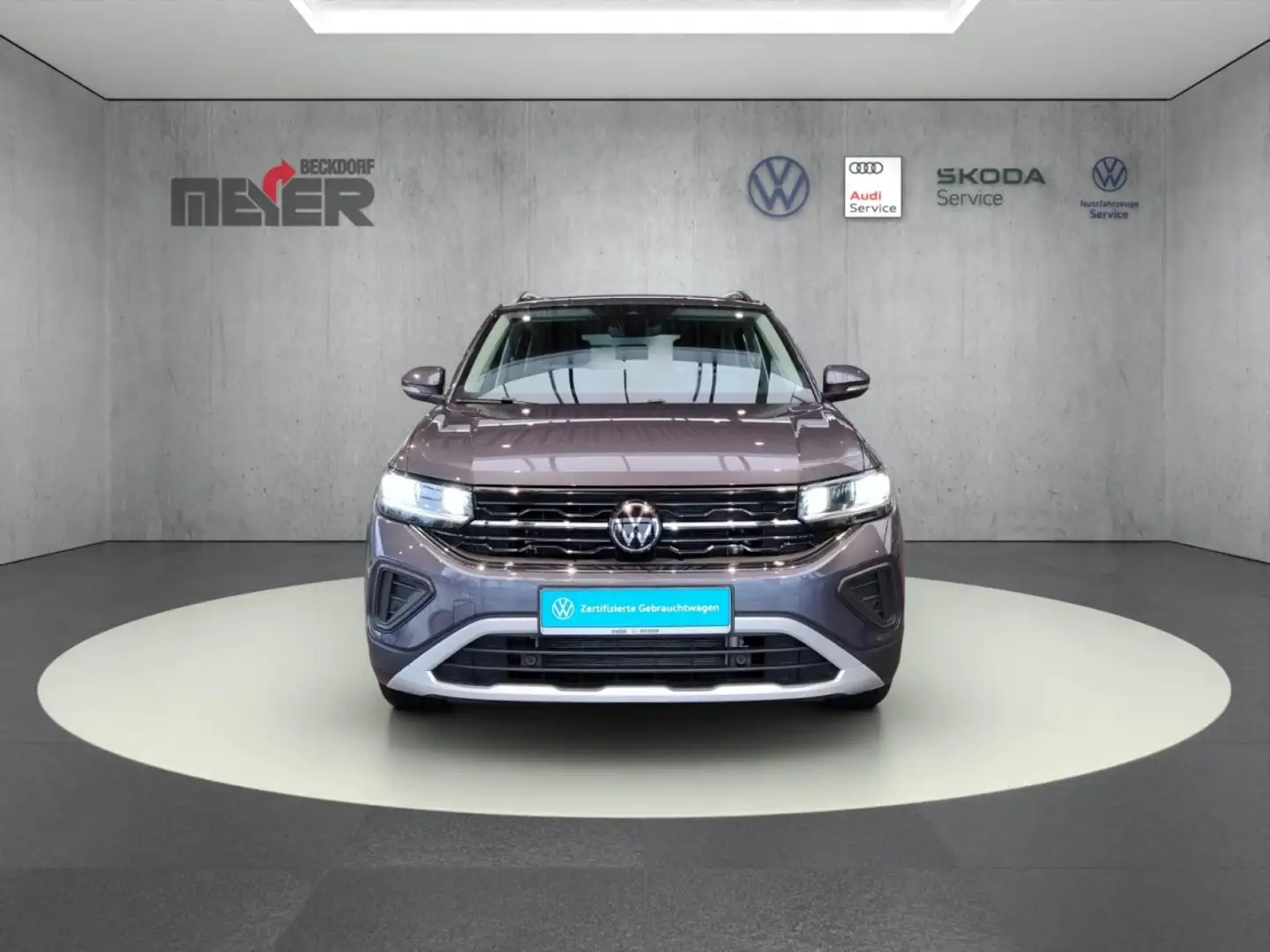 Volkswagen T-Cross Life 1.0 TSI Klima Navi Einparkhilfe Sitzheizung Grau - 2