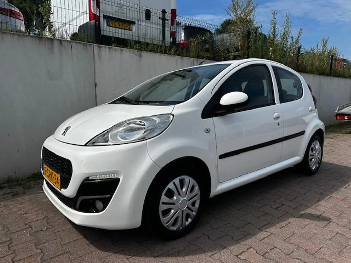 Peugeot 107 1.0 Active/AIRCO/2DE EIGENAAR/FACELIFT/81747 KM NA Wit - 2