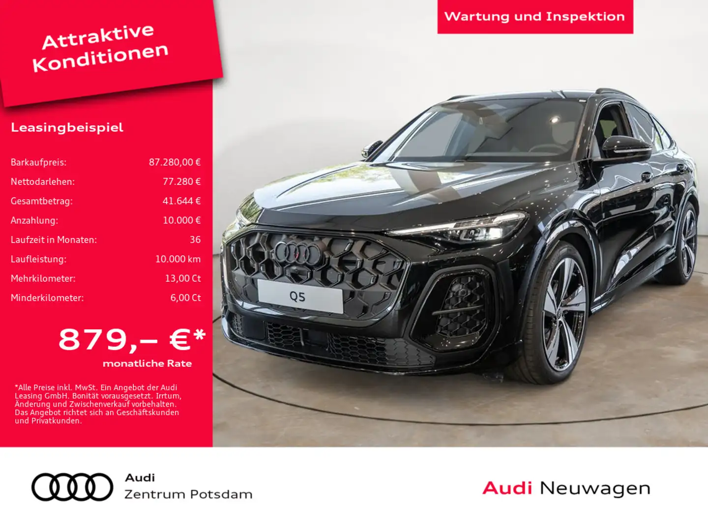 Audi Q5 Sportback TDI quattro MEMORY NAVI HUD B&O Černá - 1