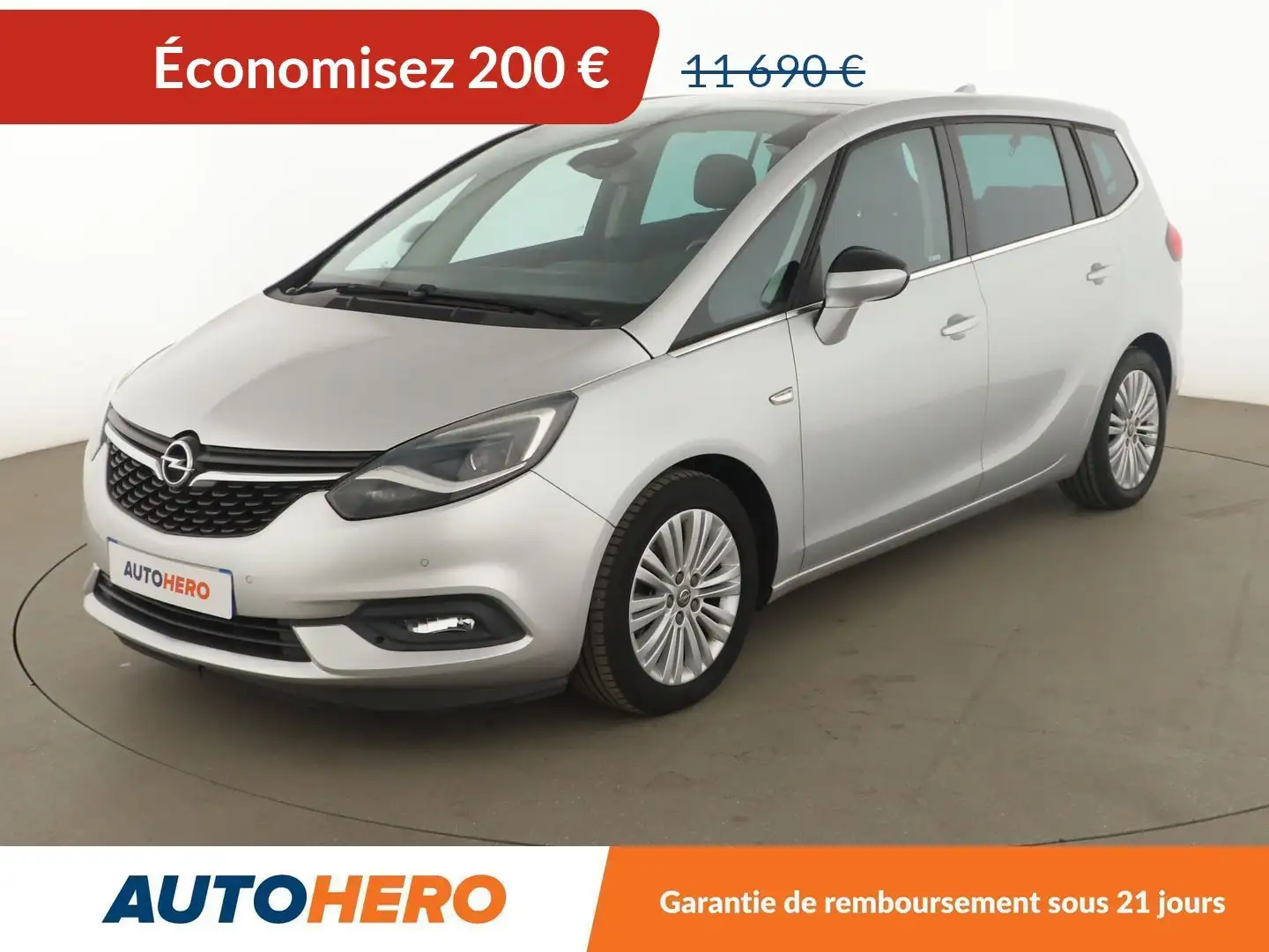 Opel Zafira 1.4 Turbo  Elite Gris - 1