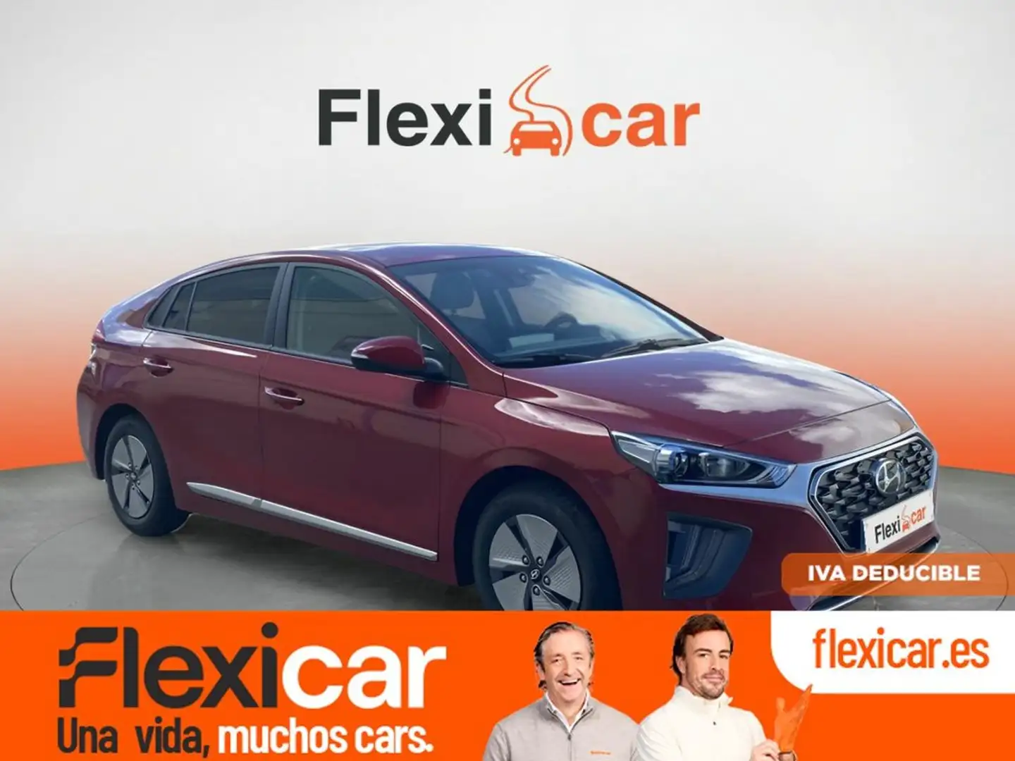 Hyundai IONIQ electrico gasolina Rojo - 1