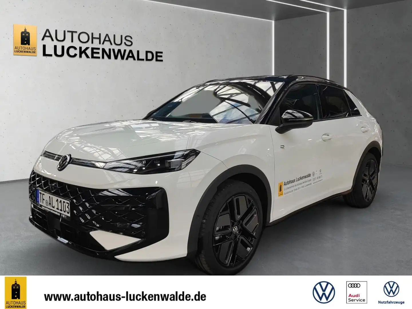 Volkswagen T-Roc 1.5 eTSI R-Line DSG *IQ-MATRIX*HuD*360°* Weiß - 2