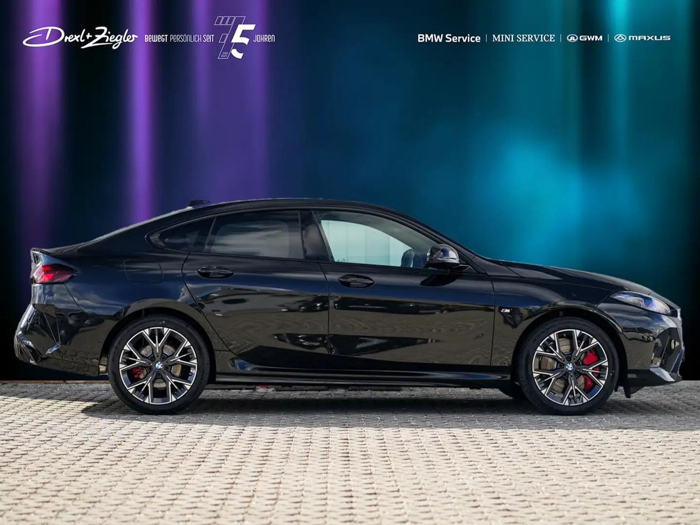 BMW 220 220 Gran Coupe M-Sport PRO PANO AHK adLED KomZg Schwarz - 2