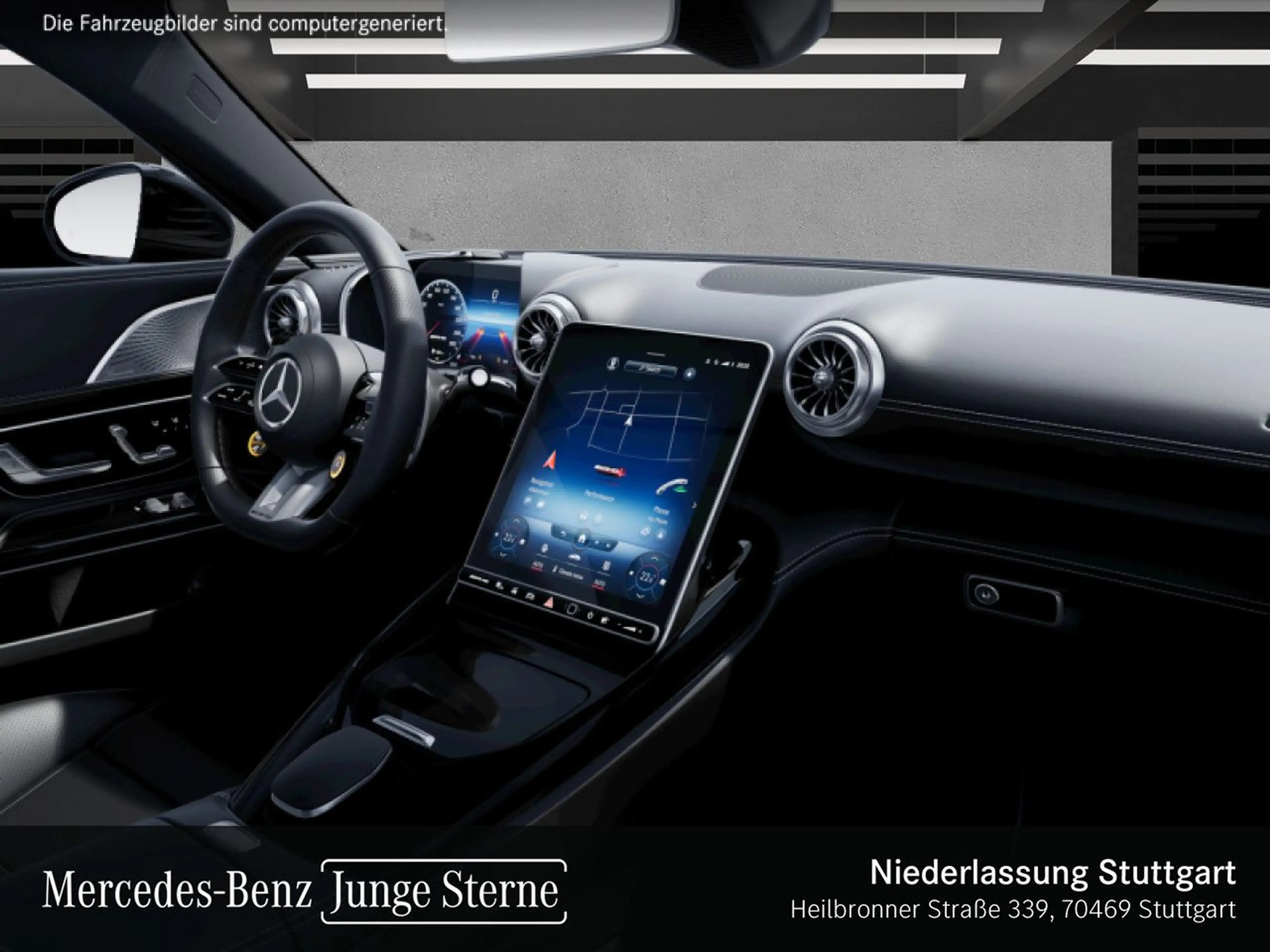 Mercedes-Benz SL 43 AMG Cab. WideScreen Burmester Distr+ HUD PTS — photo 11