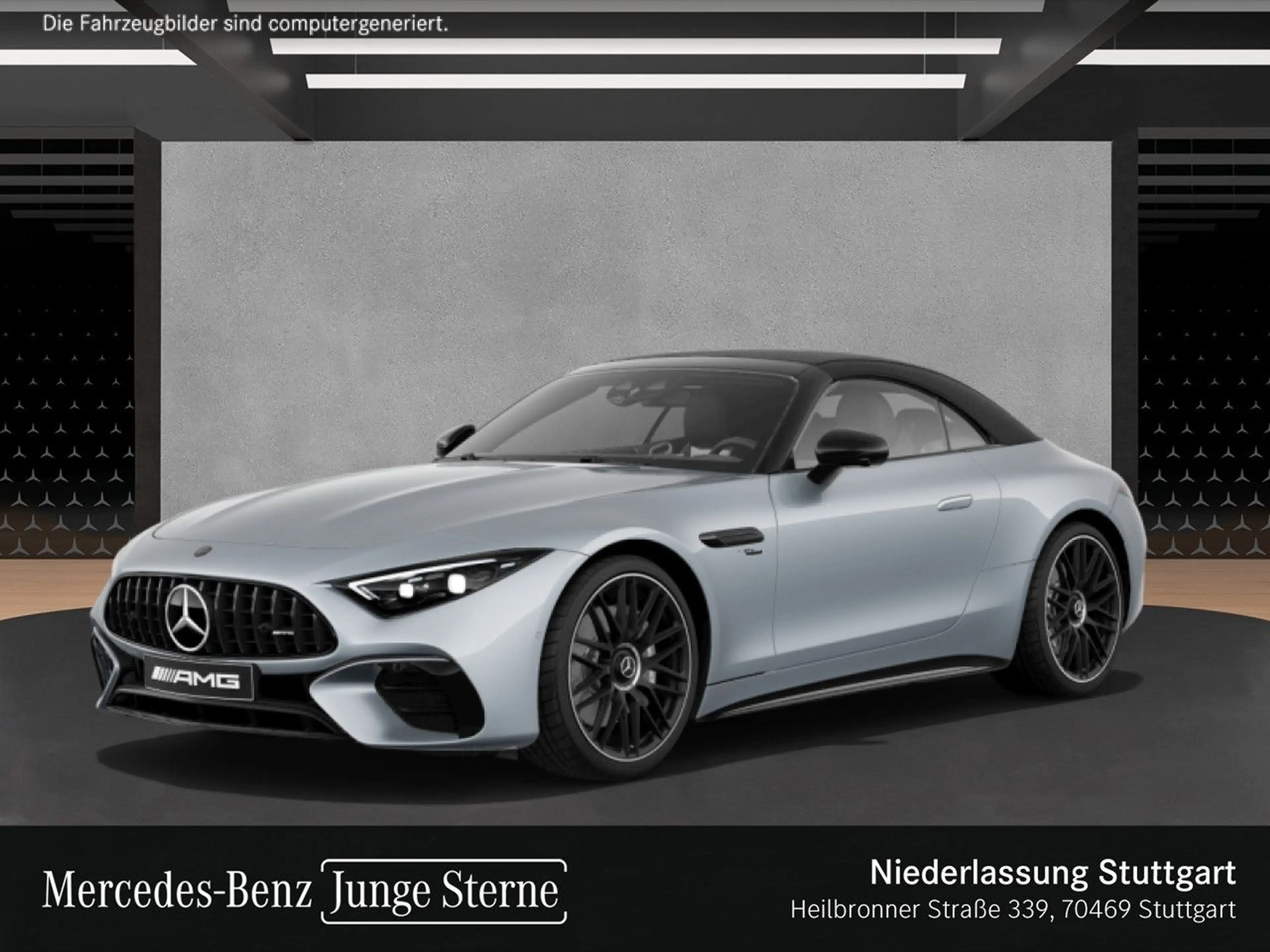 Mercedes-Benz SL 43 AMG Cab. WideScreen Burmester Distr+ HUD PTS — photo 13