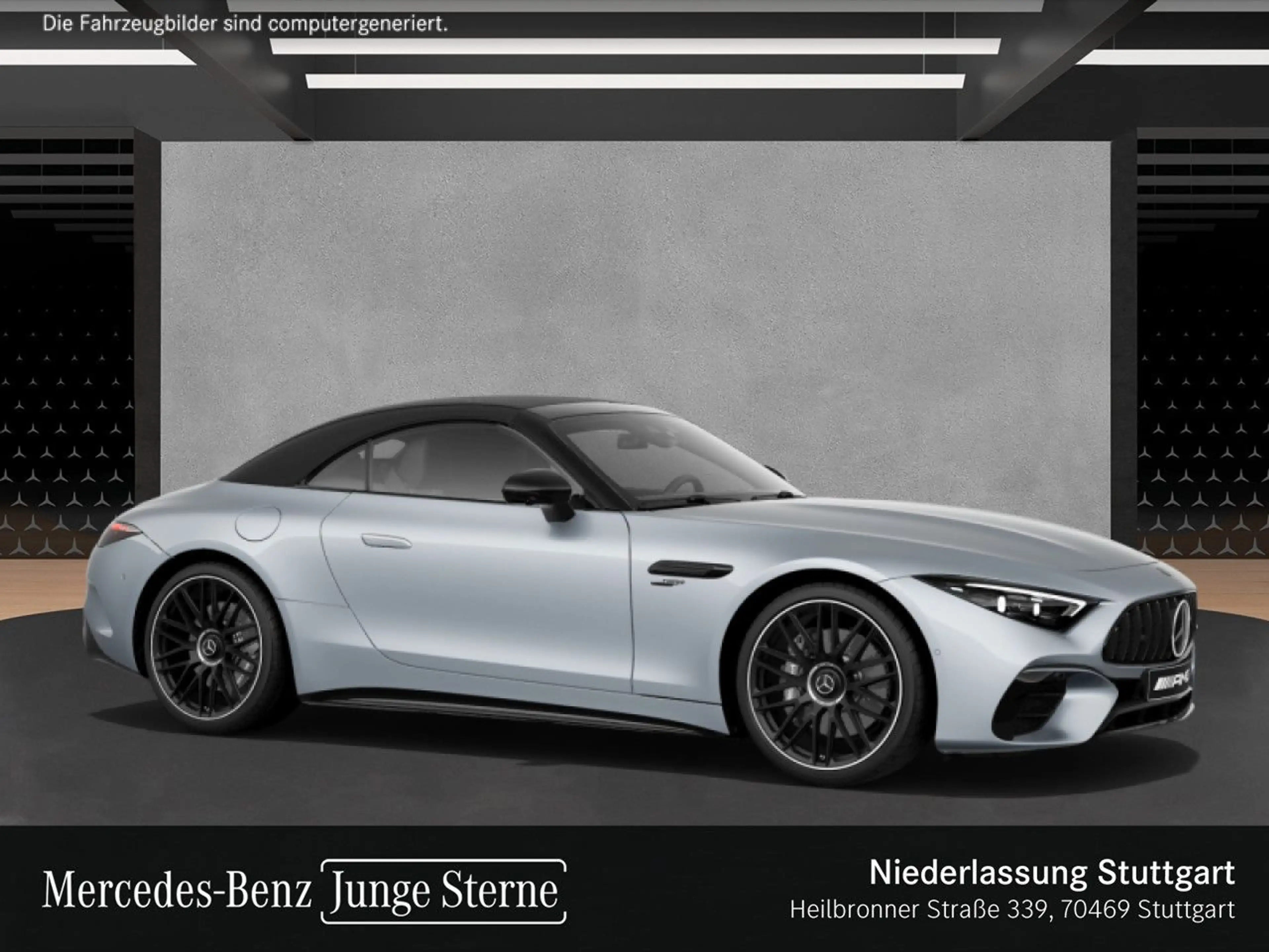 Mercedes-Benz SL 43 AMG Cab. WideScreen Burmester Distr+ HUD PTS — photo 15