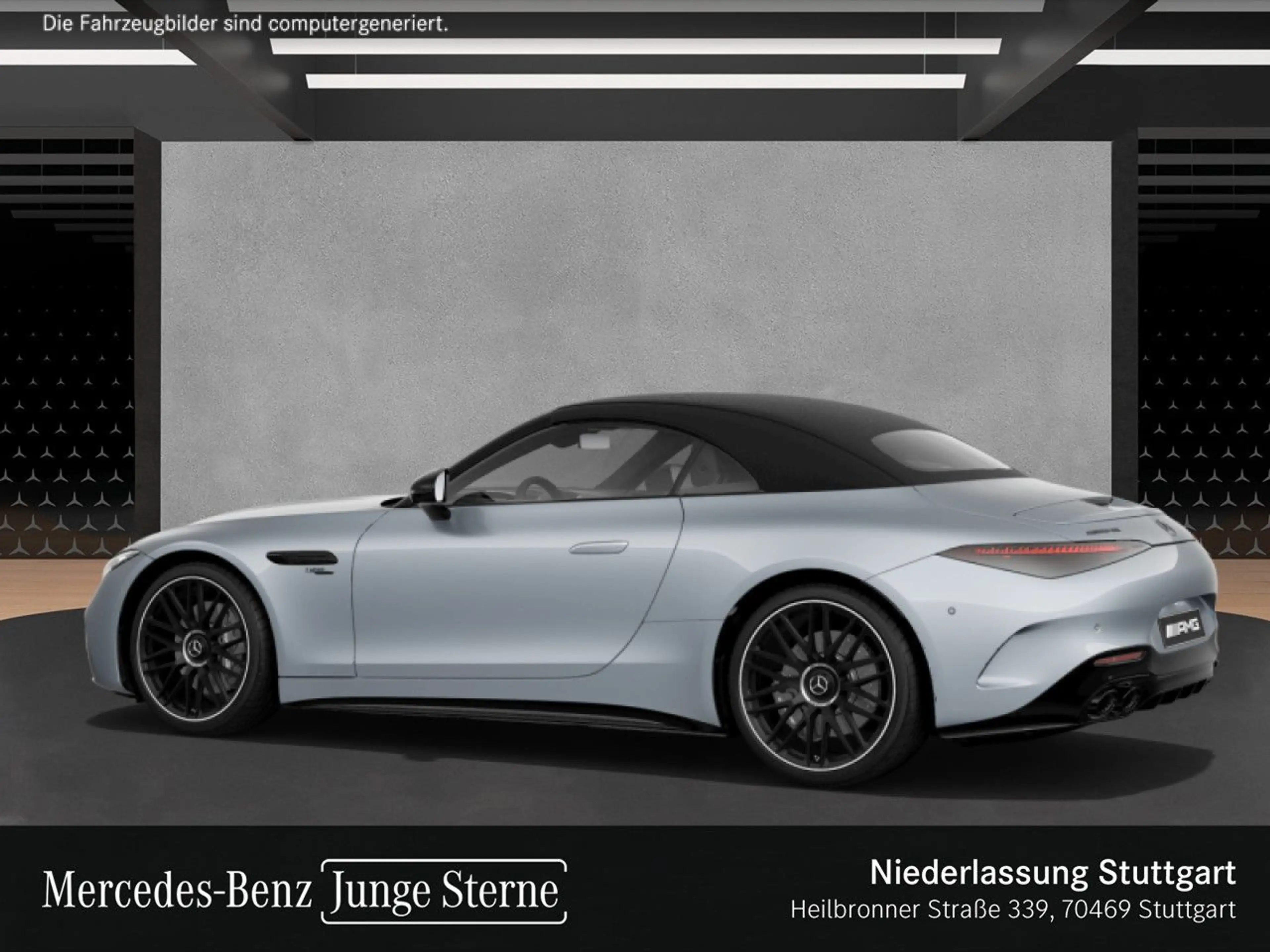Mercedes-Benz SL 43 AMG Cab. WideScreen Burmester Distr+ HUD PTS — photo 14