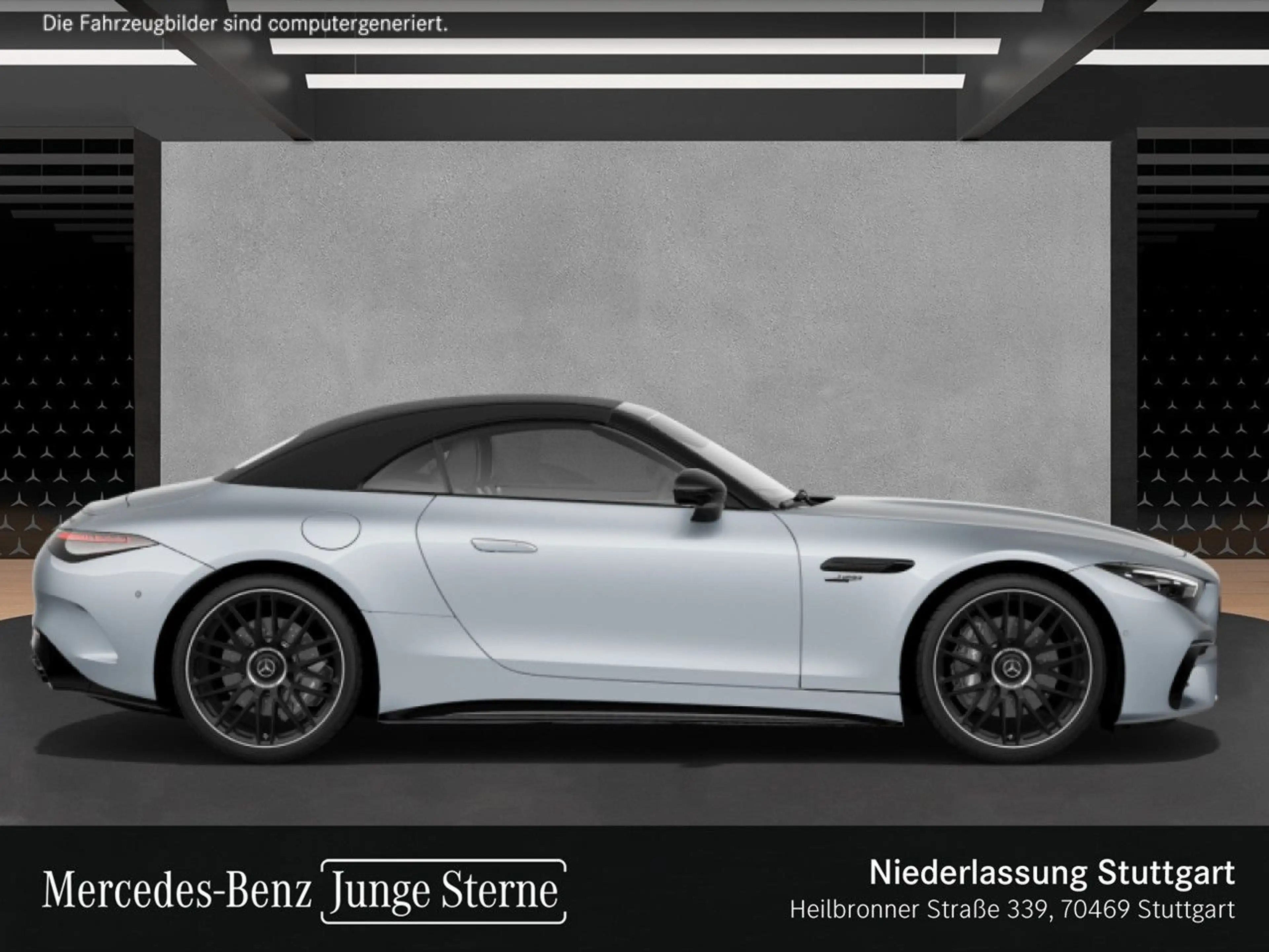 Mercedes-Benz SL 43 AMG Cab. WideScreen Burmester Distr+ HUD PTS — photo 5
