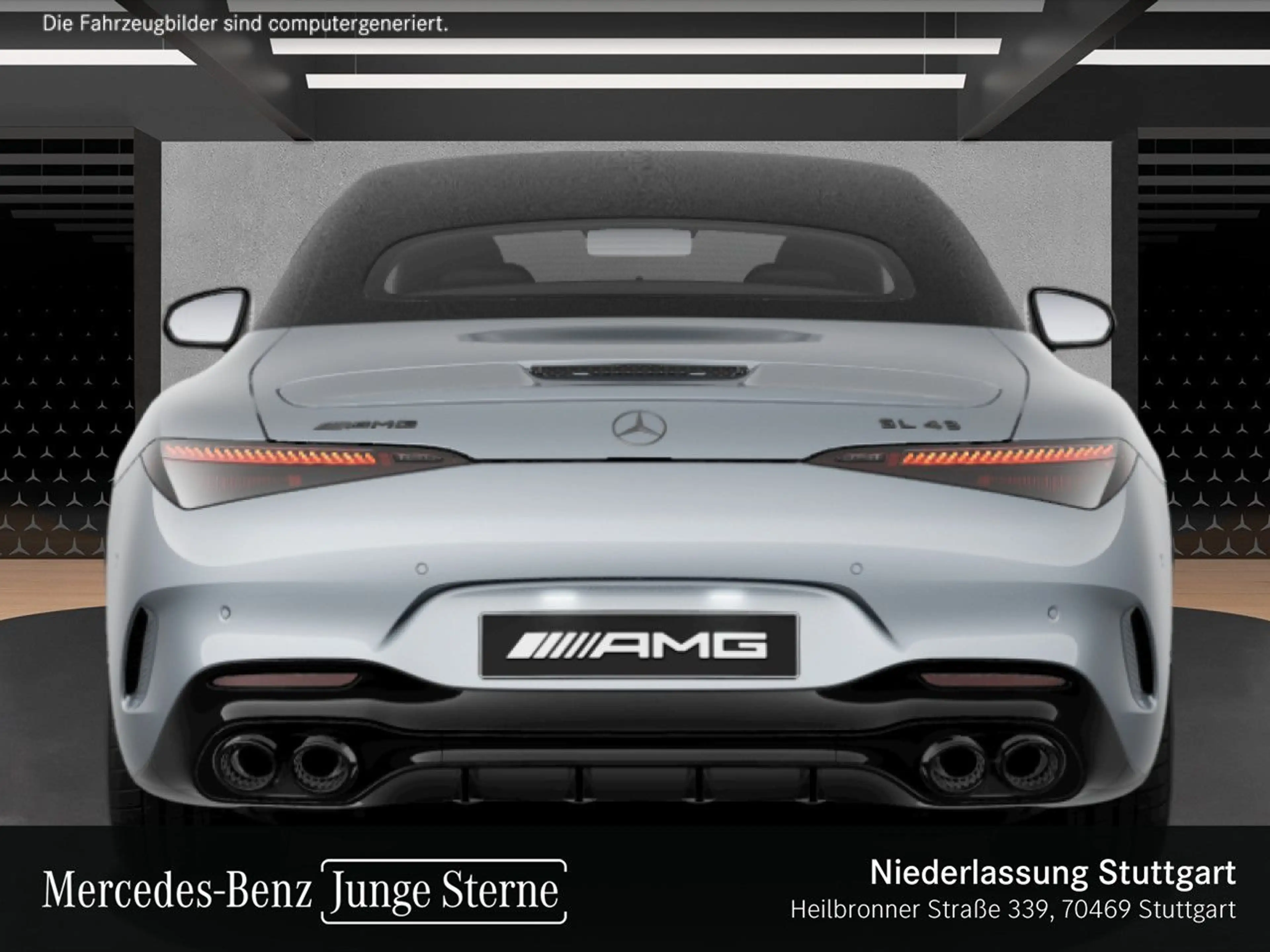 Mercedes-Benz SL 43 AMG Cab. WideScreen Burmester Distr+ HUD PTS — photo 8