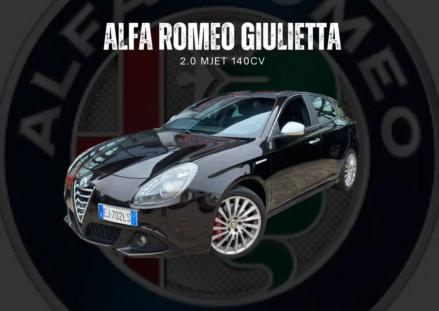 Alfa Romeo Giulietta Giulietta III 2.0 jtdm(2) Exclusive 140cv Nero - 1