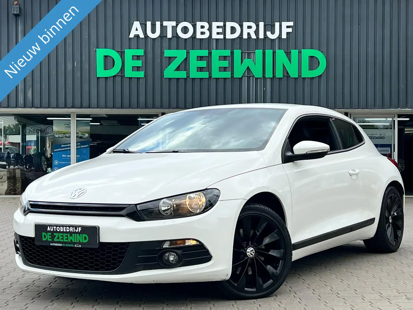 Volkswagen Scirocco 1.4 TSI Highline|stoelverwarming|nieuw APK Wit - 1