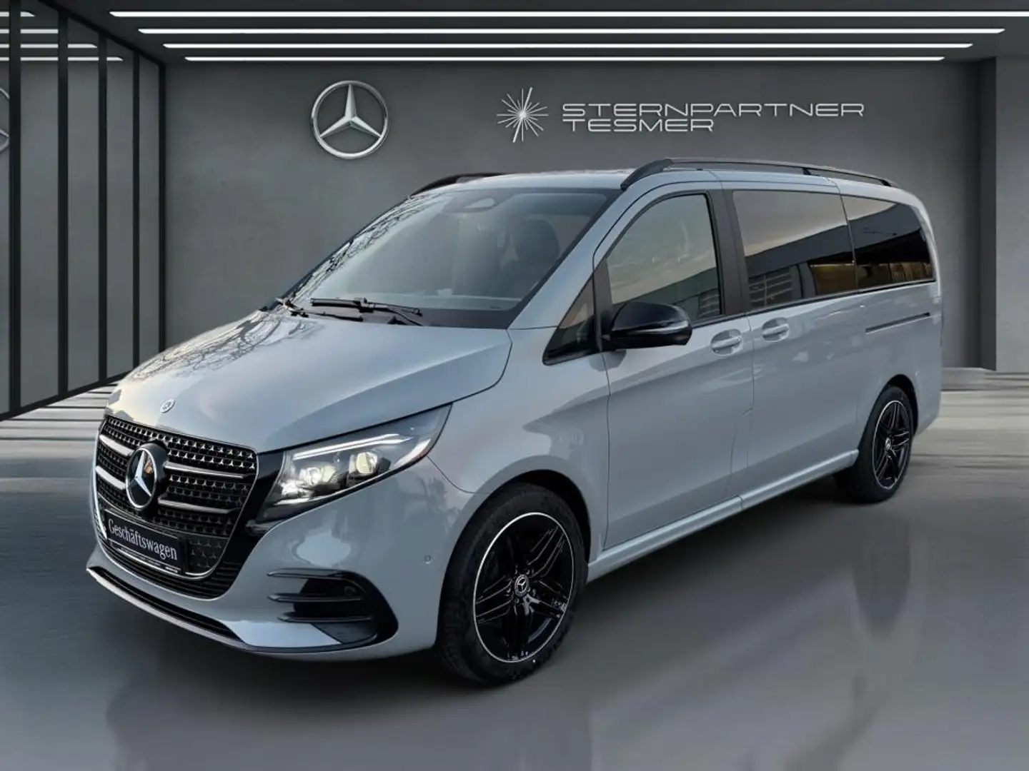 Mercedes-Benz V 300 d 4M EXCLUSIVE AMG+AHK+Night+StHz+Pano Grau - 1