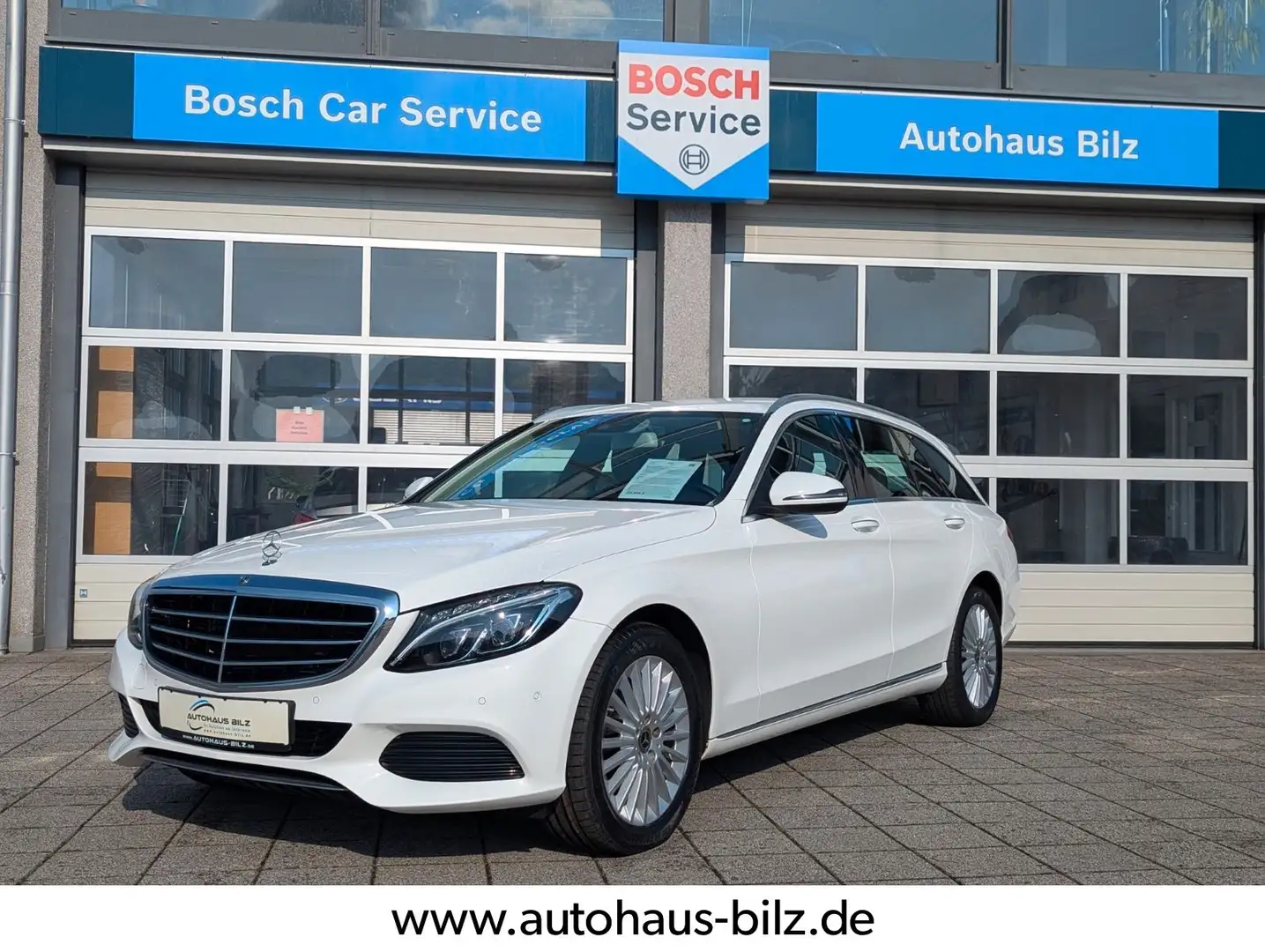 Mercedes-Benz C 220 C -Klasse *Navi*Kamera*Automatik* Blanc - 1