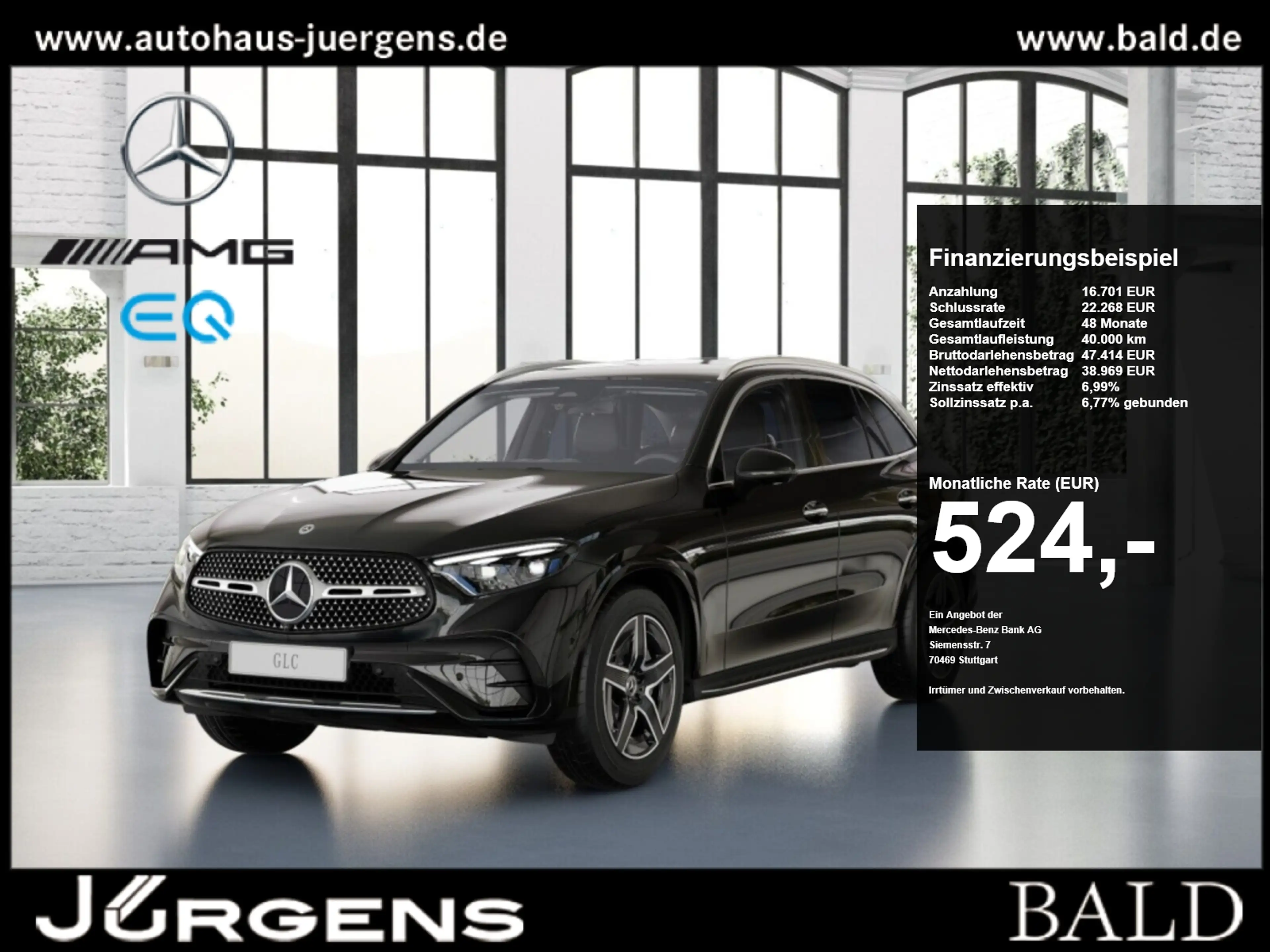 Mercedes-Benz GLC 220 d 4M AMG-Sport+Digital+Distr+Memo+ILS