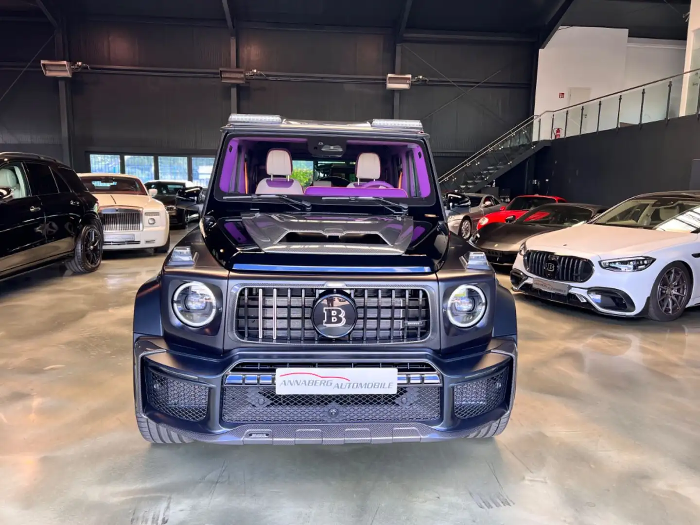 Mercedes-Benz G 63 AMG G63 AMG BRABUS800/LILA LEATHER/DUOTONE/LASUR Noir - 2