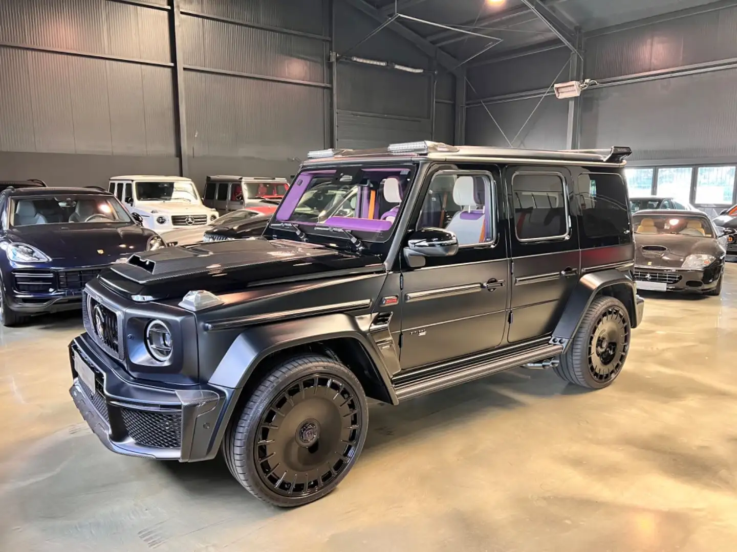 Mercedes-Benz G 63 AMG G63 AMG BRABUS800/LILA LEATHER/DUOTONE/LASUR Noir - 1