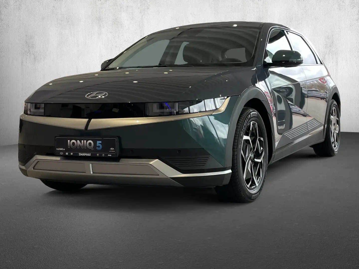 Hyundai IONIQ 5 IONIQ 5 Techniq 4WD Klimaut. Navi Voll-LED DAB Grün - 1