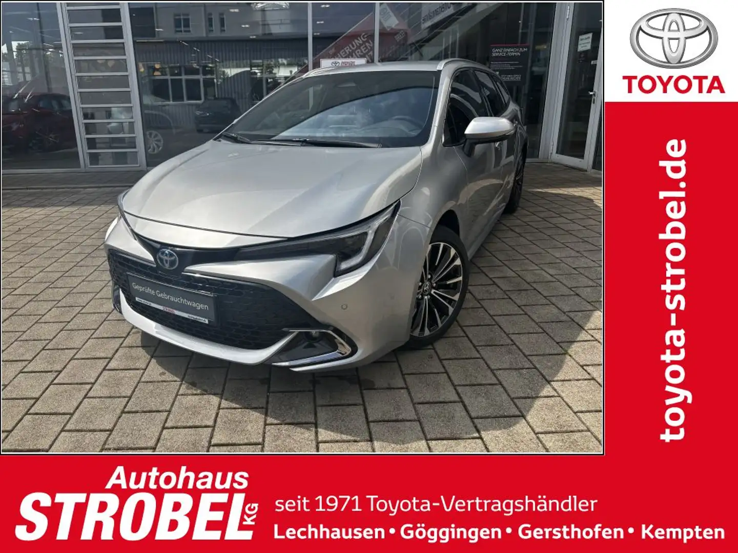 Toyota Corolla 2.0 Hybrid Touring Sports Team Deutschland (ZE1HE) Silber - 1