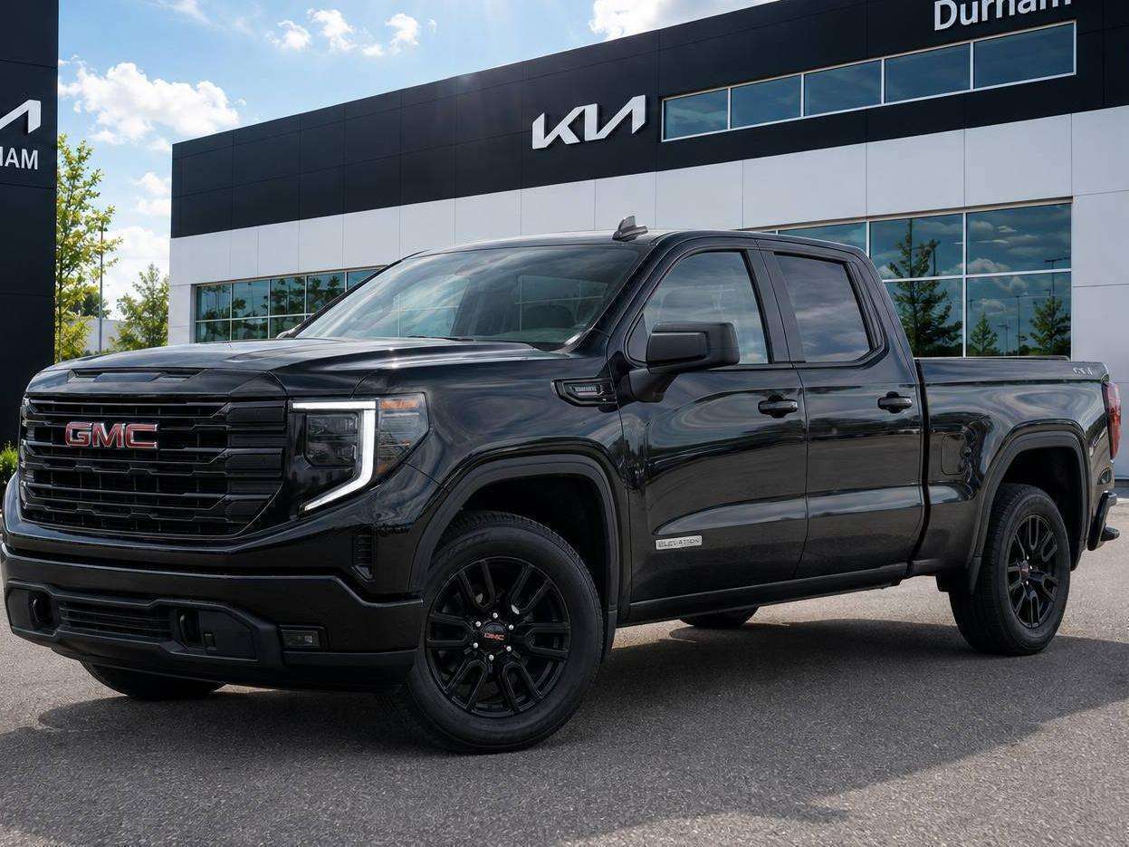 Black 2025 GMC Sierra 1500 Pickup Truck Four-Wheel Drive Automatic