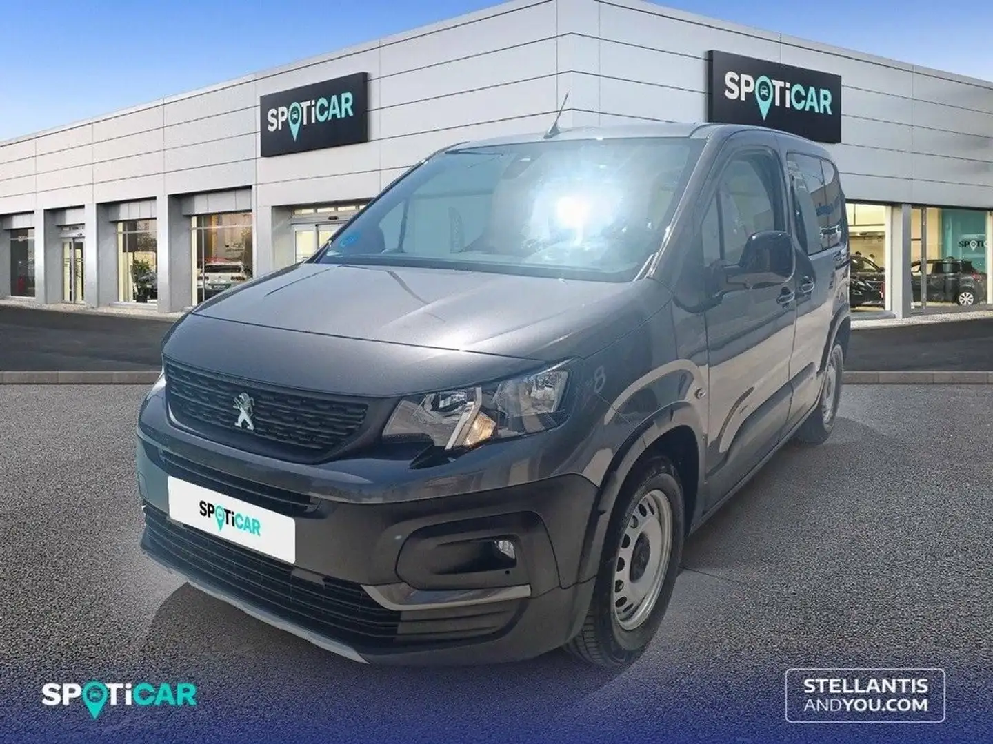 Peugeot Rifter e- Standard 100kW Active Pack Grijs - 1