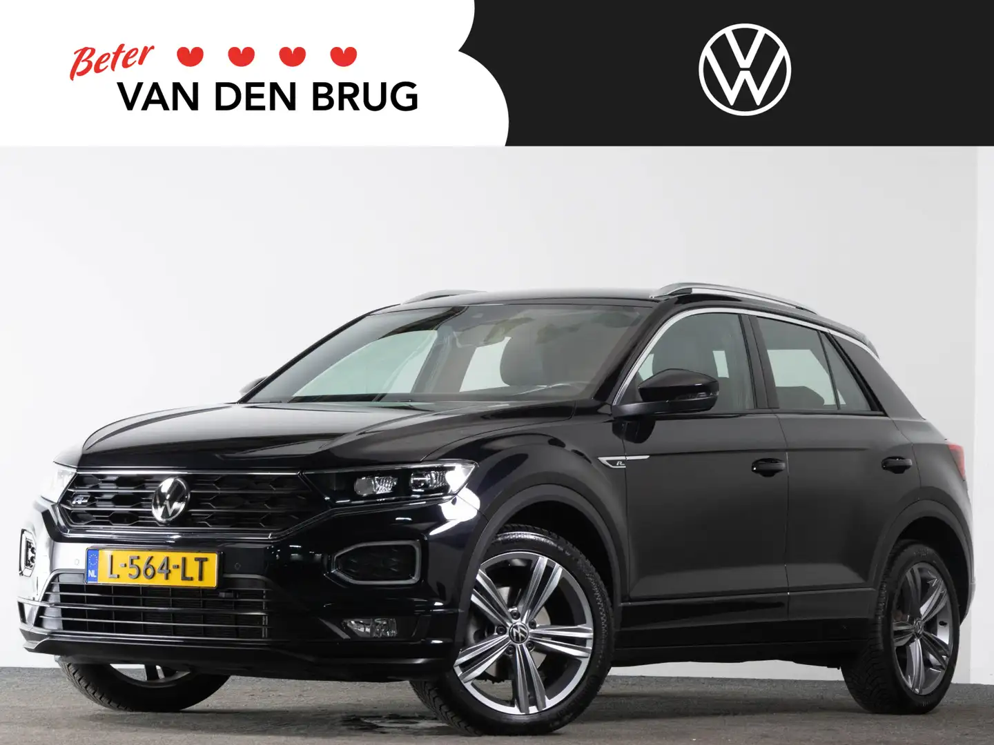 Volkswagen T-Roc R-Line 1.5 TSI 150 PK DSG AUTOMAAT | LED | Navigat Nero - 1