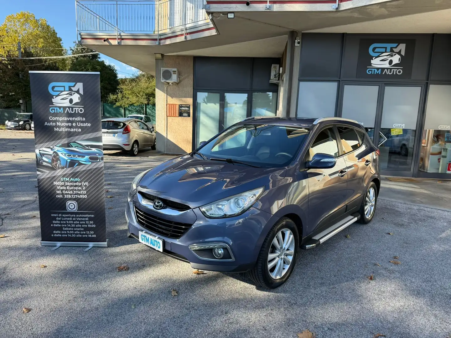 Hyundai iX35 ix35 2.0 crdi (high) Comfort 4wd Bleu - 1